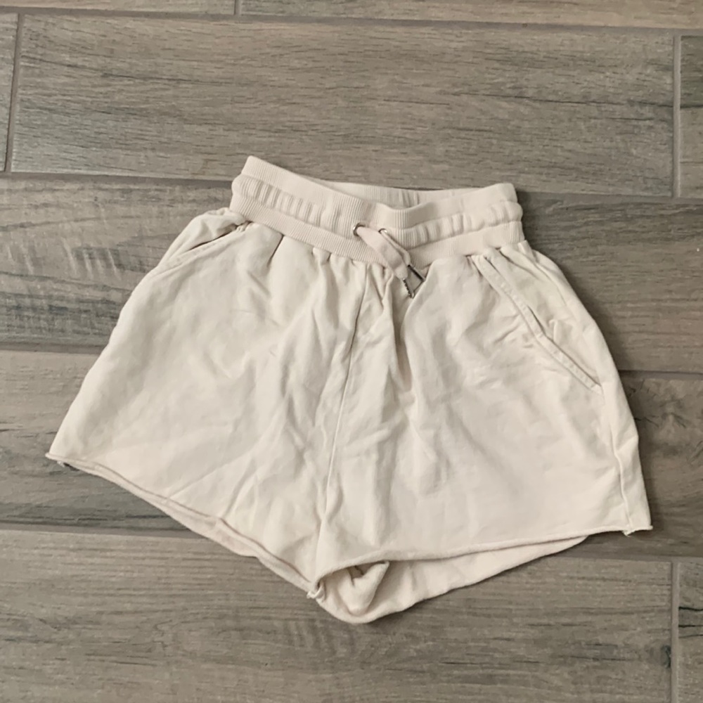Privacy please cream shorts